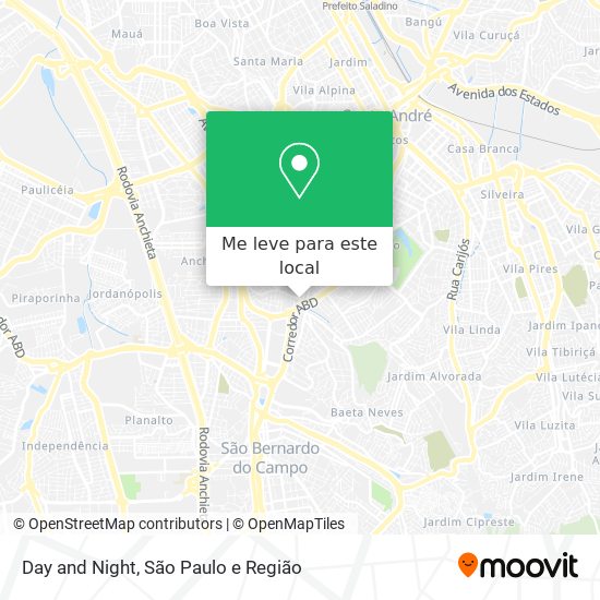 Day and Night mapa