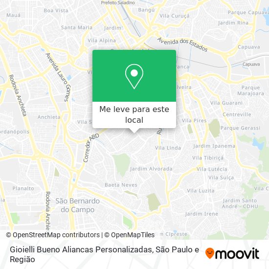 Gioielli Bueno Aliancas Personalizadas mapa