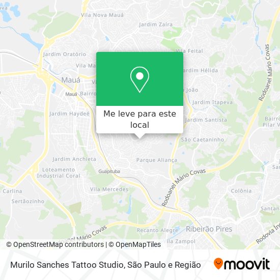 Murilo Sanches Tattoo Studio mapa