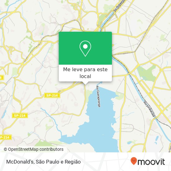 McDonald's mapa