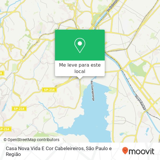 Casa Nova Vida E Cor Cabeleireiros mapa