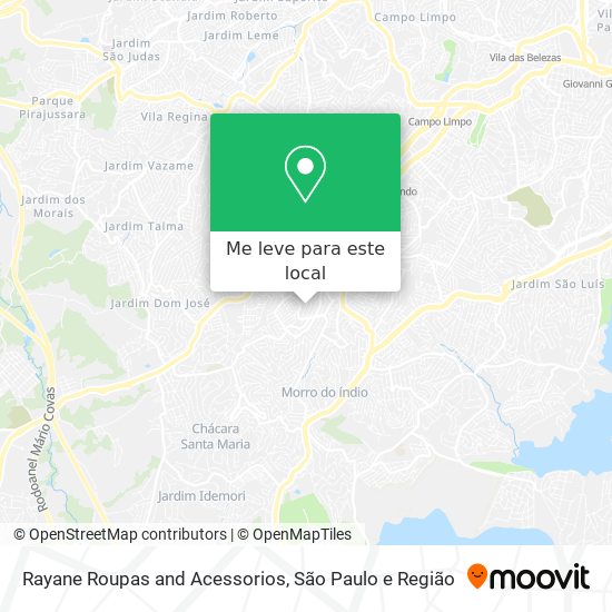 Rayane Roupas and Acessorios mapa