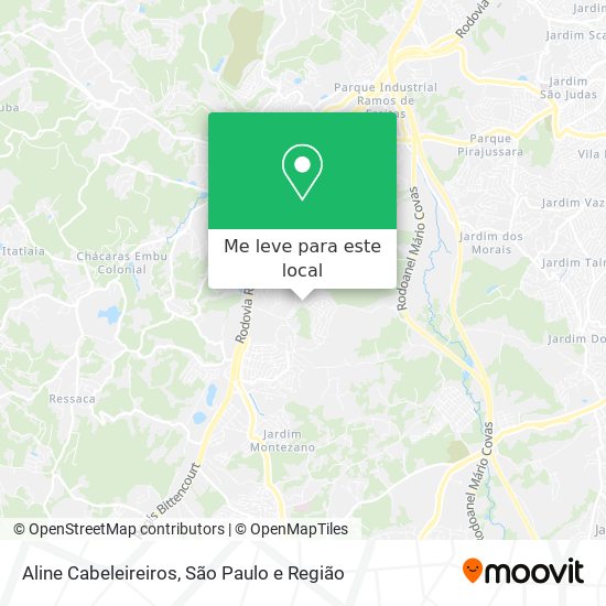 Aline Cabeleireiros mapa