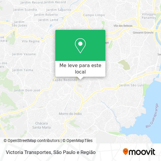 Victoria Transportes mapa