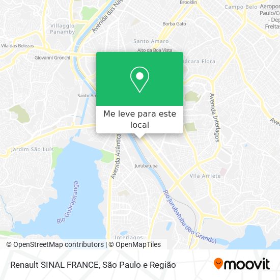 Renault SINAL FRANCE mapa