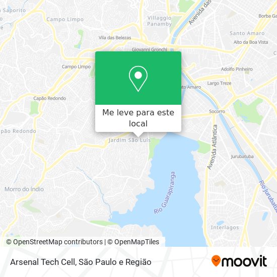 Arsenal Tech Cell mapa
