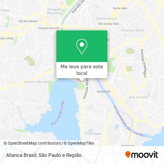 Alianca Brasil mapa