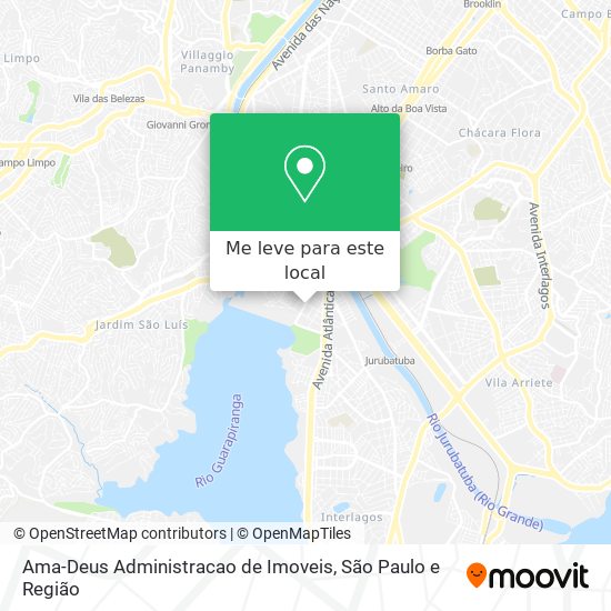 Ama-Deus Administracao de Imoveis mapa