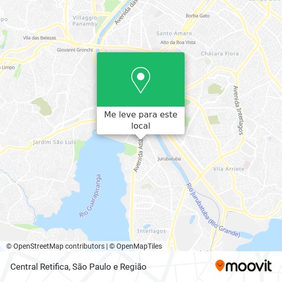Central Retifica mapa