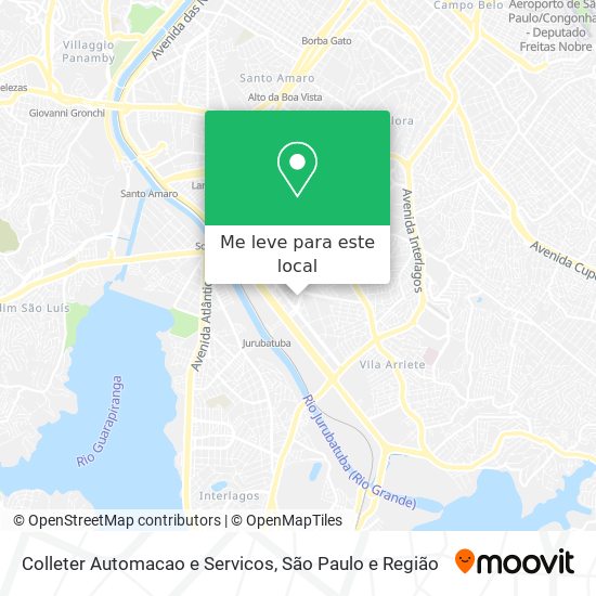 Colleter Automacao e Servicos mapa