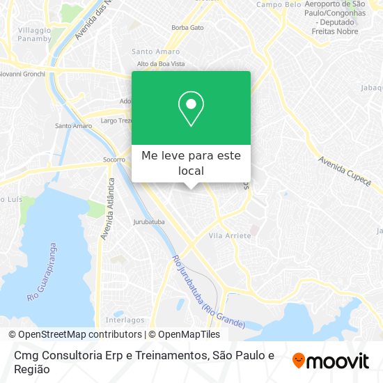 Cmg Consultoria Erp e Treinamentos mapa