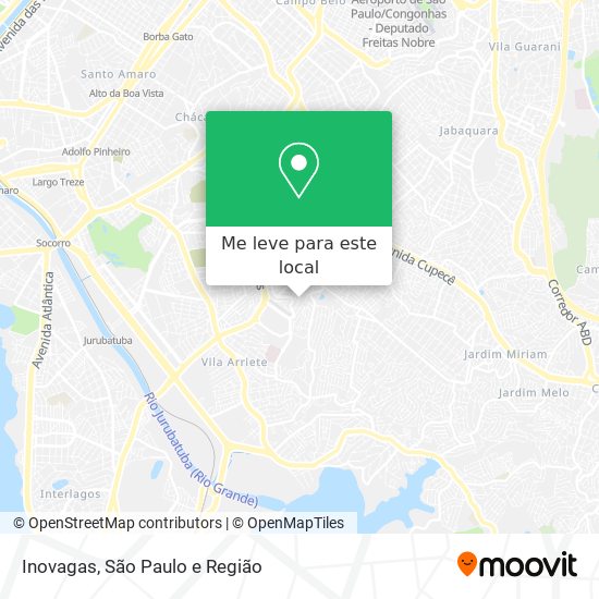 Inovagas mapa