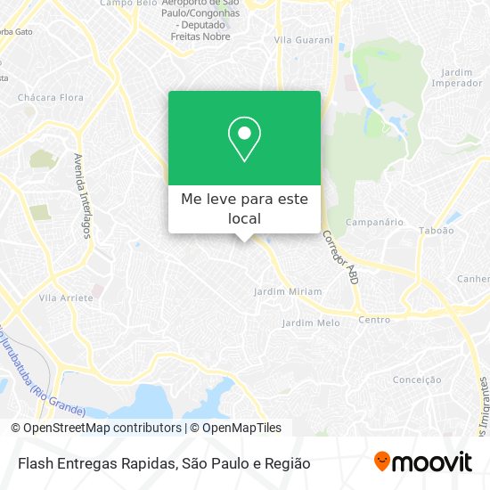 Flash Entregas Rapidas mapa