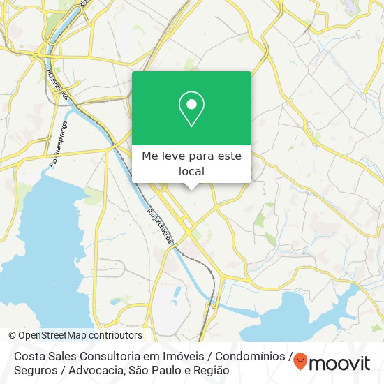 Costa Sales Consultoria em  Imóveis / Condomínios / Seguros / Advocacia mapa