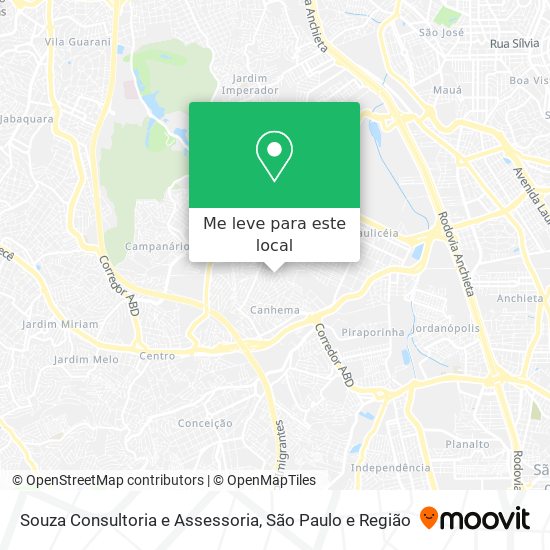 Souza Consultoria e Assessoria mapa