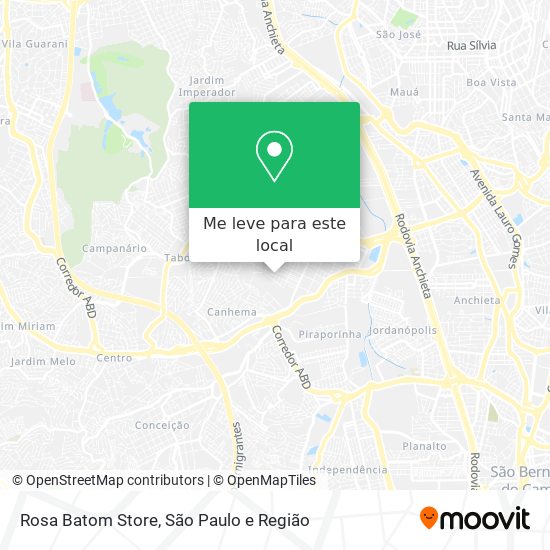 Rosa Batom Store mapa