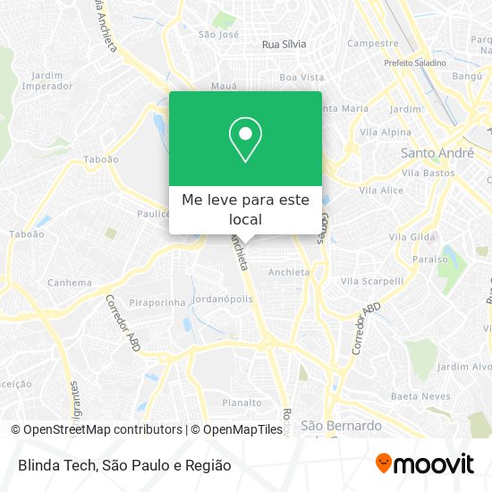 Blinda Tech mapa