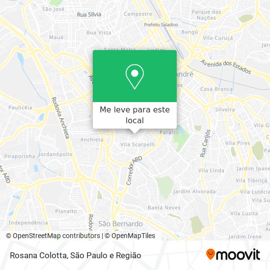 Rosana Colotta mapa
