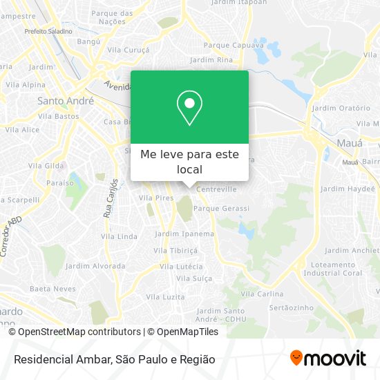 Residencial Ambar mapa