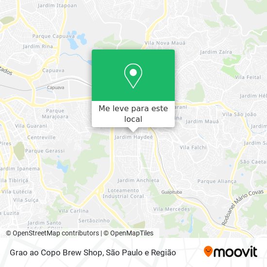 Grao ao Copo Brew Shop mapa