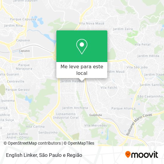 English Linker mapa
