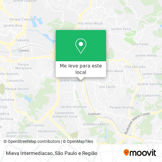 Mieva Intermediacao mapa
