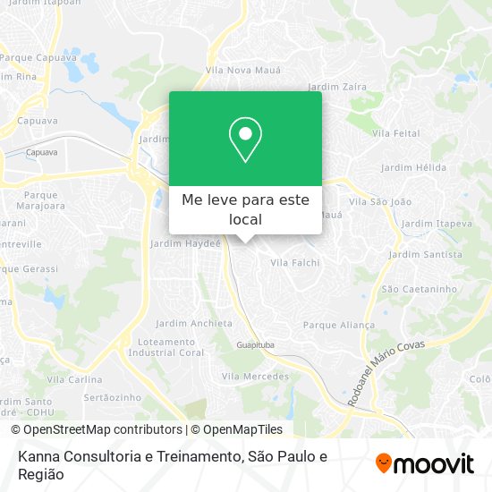 Kanna Consultoria e Treinamento mapa