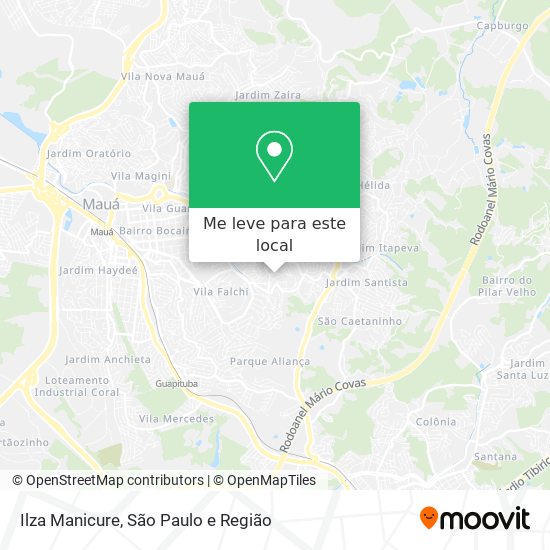 Ilza Manicure mapa