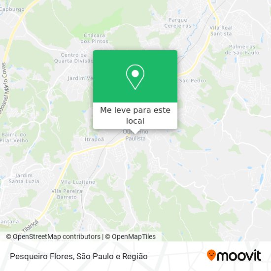 Pesqueiro Flores mapa