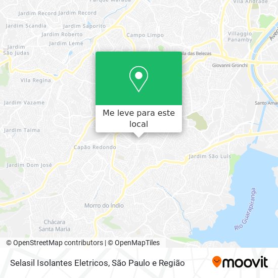 Selasil Isolantes Eletricos mapa