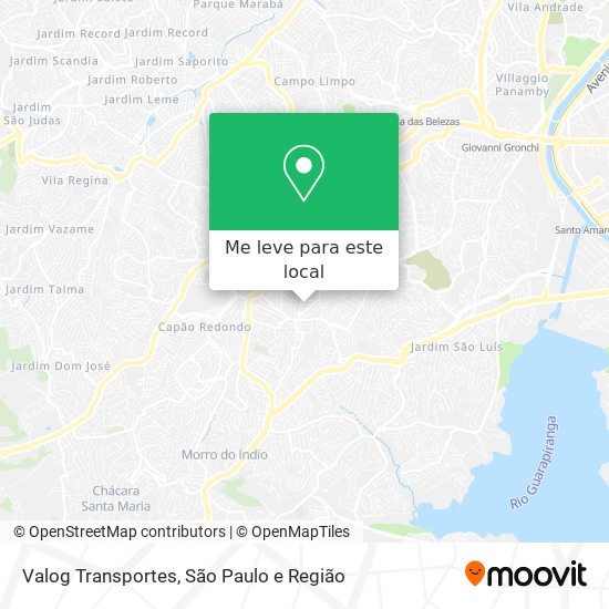 Valog Transportes mapa