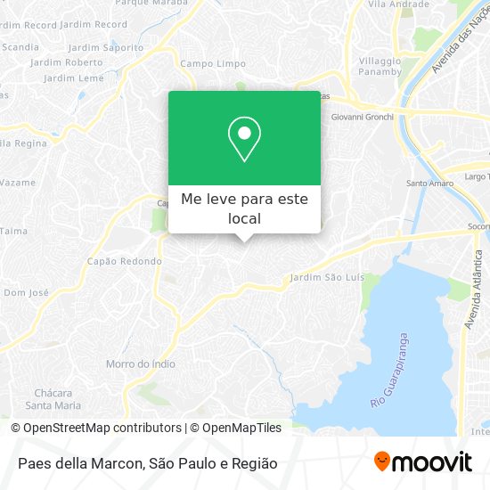 Paes della Marcon mapa