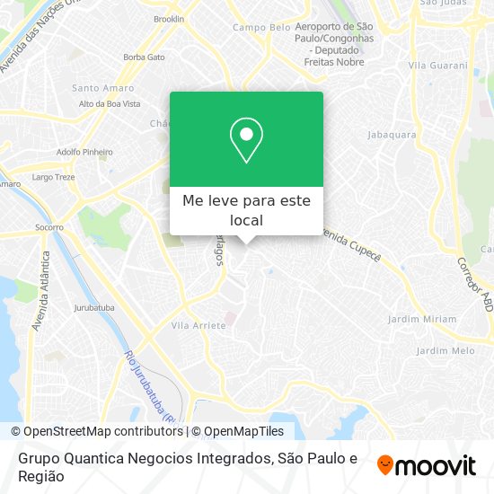 Grupo Quantica Negocios Integrados mapa