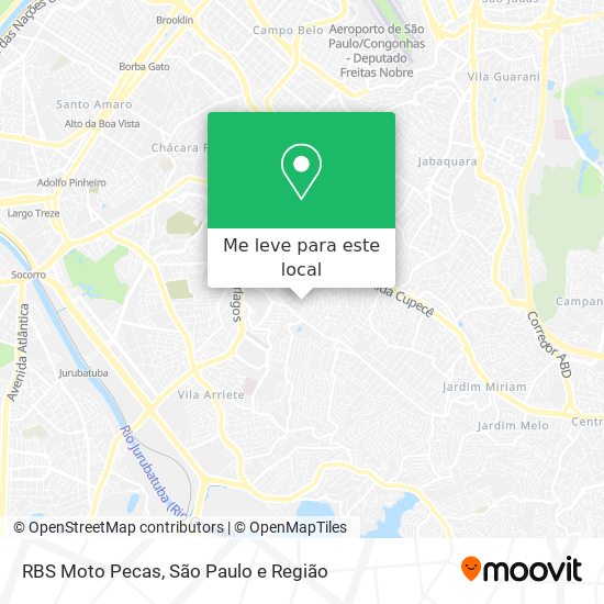 RBS Moto Pecas mapa