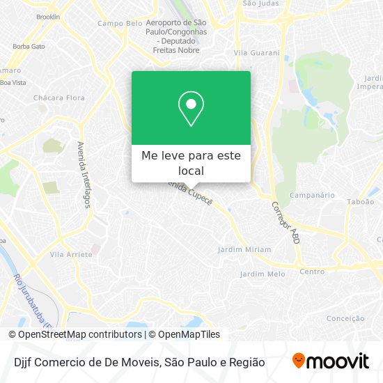 Djjf Comercio de De Moveis mapa