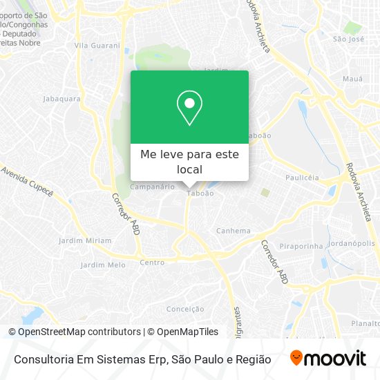 Consultoria Em Sistemas Erp mapa