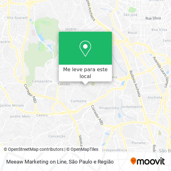 Meeaw Marketing on Line mapa