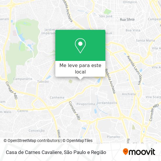 Casa de Carnes Cavaliere mapa