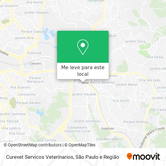 Curevet Servicos Veterinarios mapa