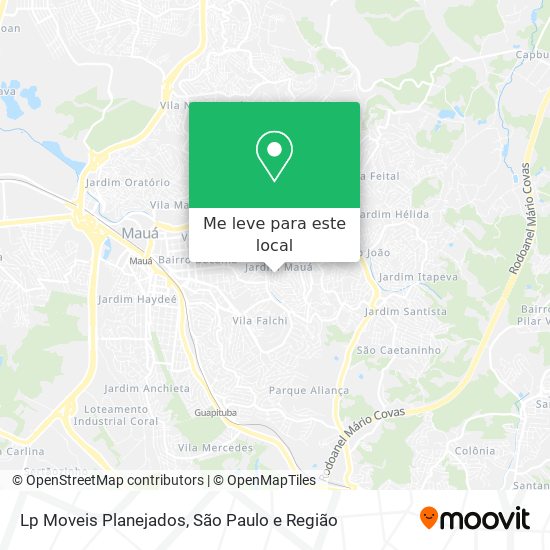 Lp Moveis Planejados mapa