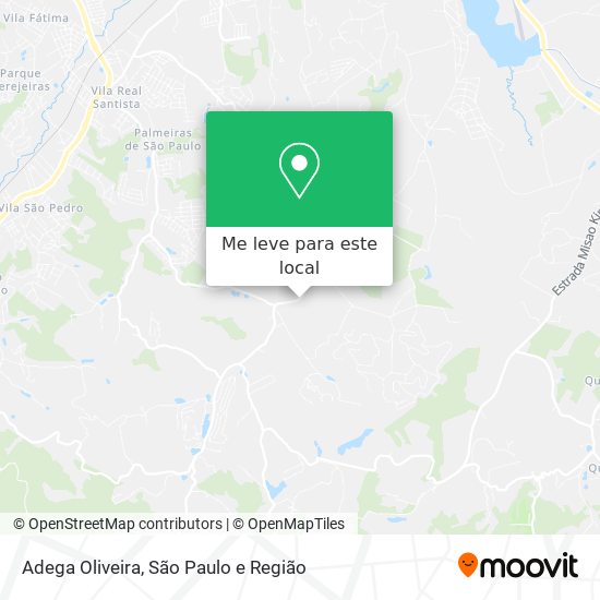 Adega Oliveira mapa