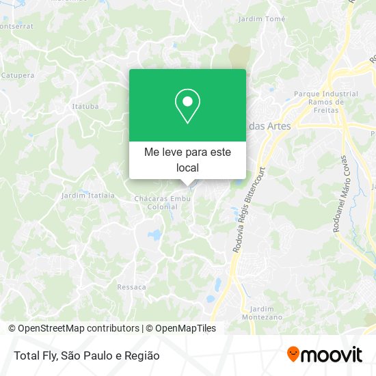 Total Fly mapa