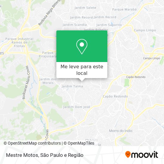 Mestre Motos mapa