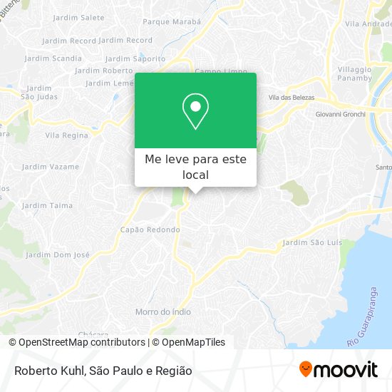 Roberto Kuhl mapa