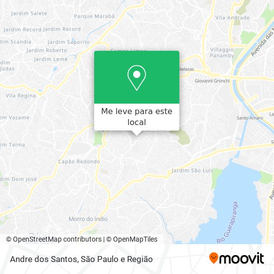 Andre dos Santos mapa