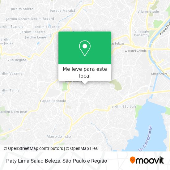Paty Lima Salao Beleza mapa
