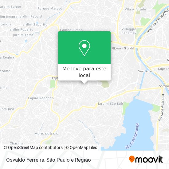 Osvaldo Ferreira mapa
