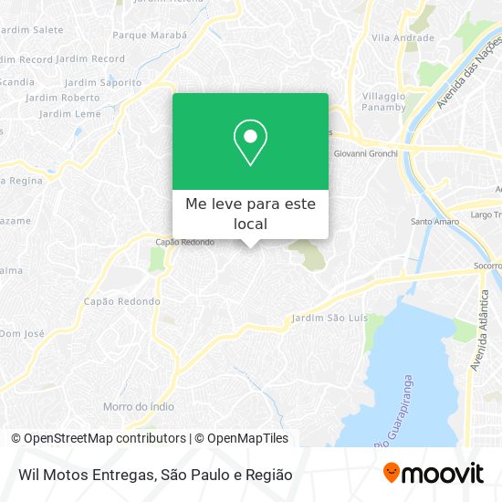 Wil Motos Entregas mapa