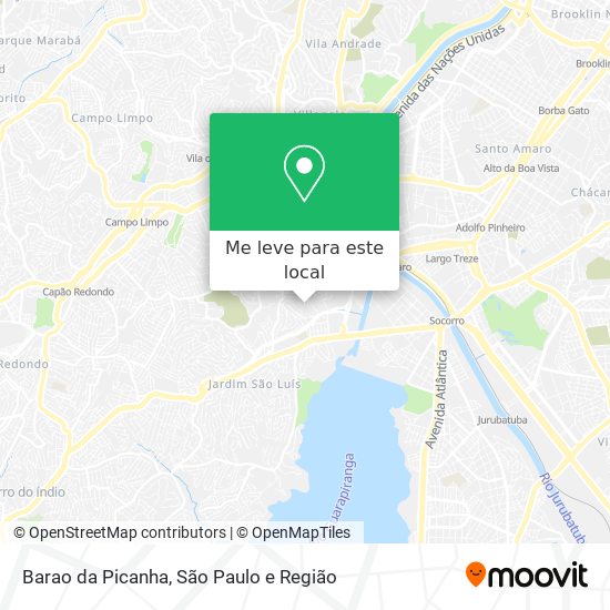 Barao da Picanha mapa