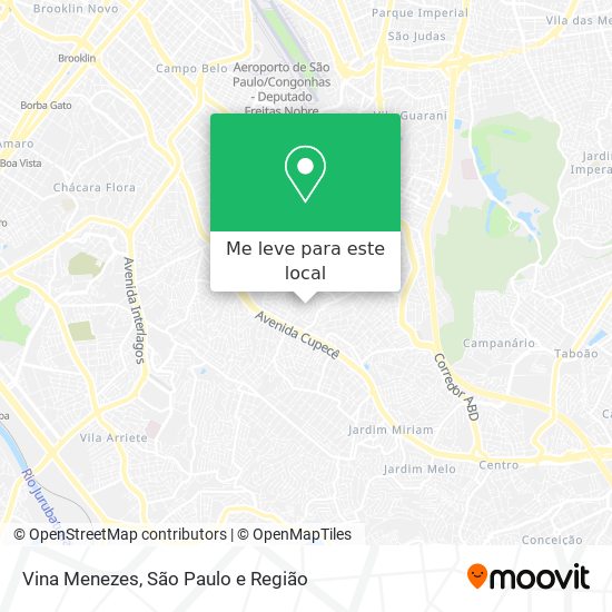 Vina Menezes mapa